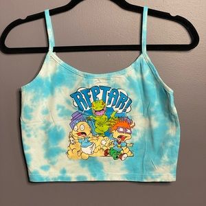 Rugrats Reptar crop top